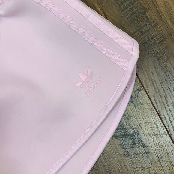 Adidas Pink Mauve Running Scuba Material Shorts - Picture 3 of 6